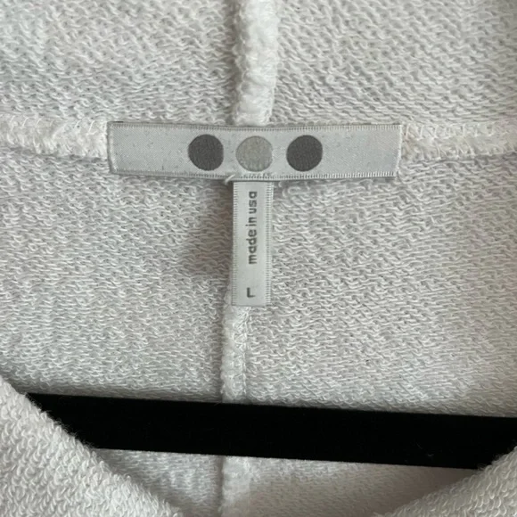 Three Dots Oversized Long Hoodie - Picture 2 of 4